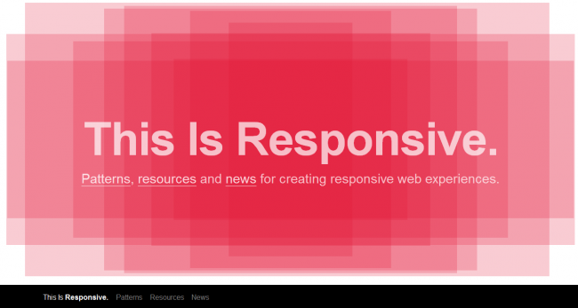 This Is Responsive Tips, Resources and Patterns for Responsive Web Design-131459.png